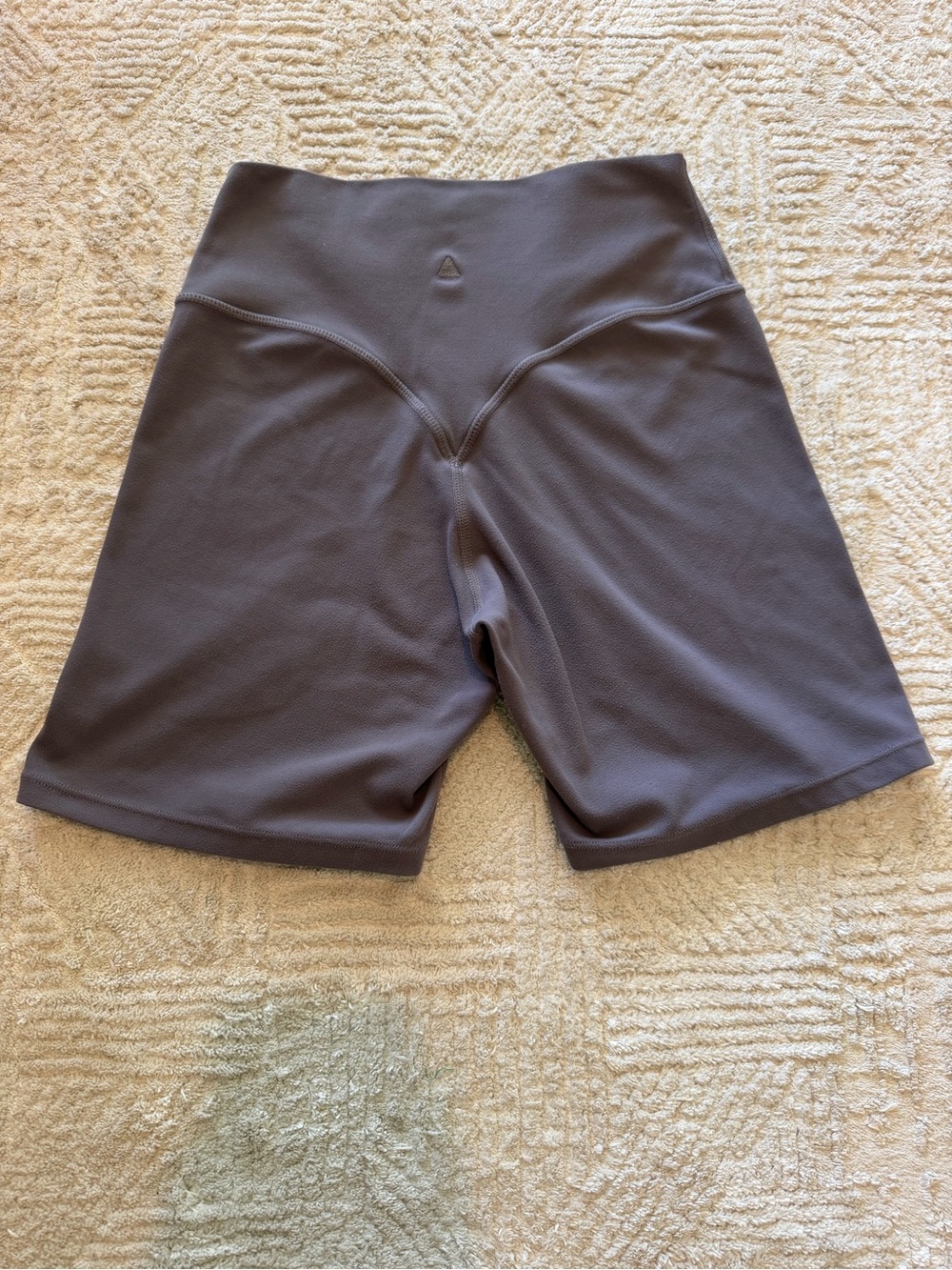 Vitality High Waisted Biker Shorts Gray Women’s Athletic Activewear Size Small